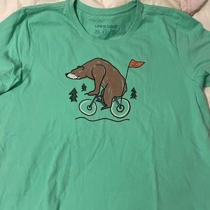 NWOT Life is Good Tshirt (crusher) XXL